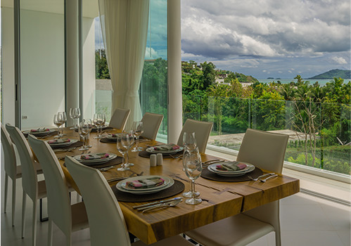 Villa Abiente -  Dining area outlook